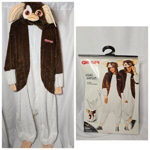 Adult Gizmo Halloween Costume Jumpsuit One Piece Gremlins- One Size Fits Most